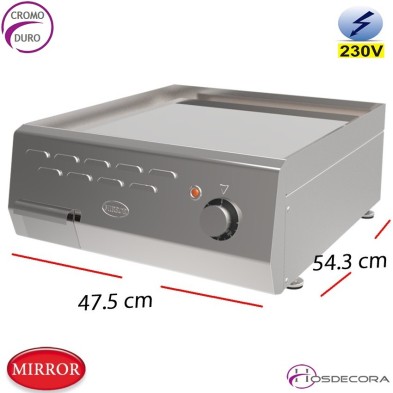 Plancha de bar personalizable 47.7x54.3 cm- 2.6 Kw.