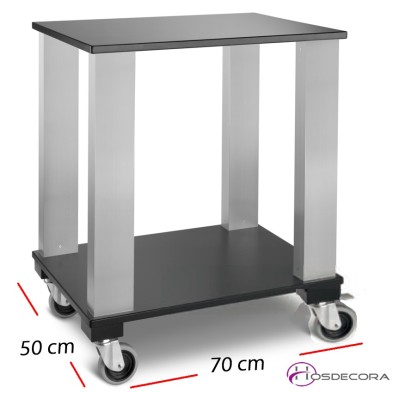 Gueridón o carro auxiliar madera -P80219