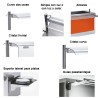Mesas Sel-service Baño María SECO desde 120 a 230 cm.