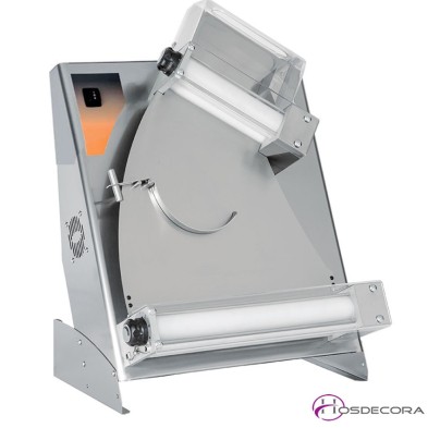 Laminadora de masas con rodillos de 14 a 30 cm. 250 W.