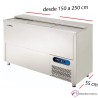 Botellero Inox para Bares 150x55 cm - EB-150-I