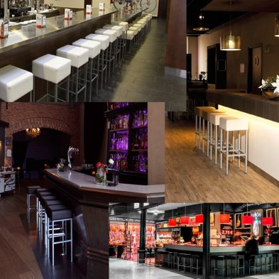 Taburete tapizado BENAVENTE