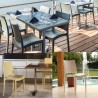 Silla de terraza de café Polipropileno Usagre