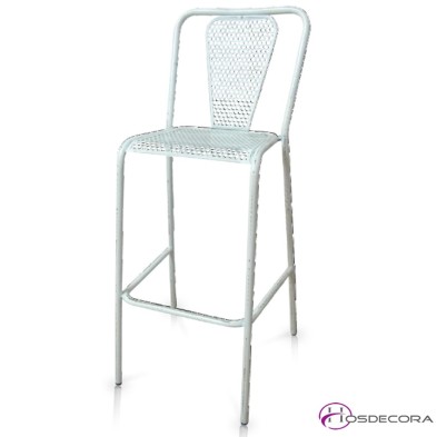 Taburete retro Calera en hierro envejecido