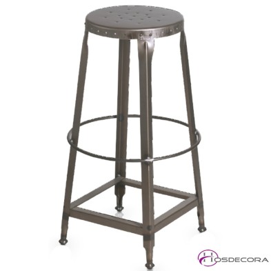 Taburete Indsutrial Envejecido New York