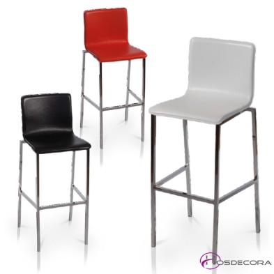 Taburete tapizado en colores COBISA
