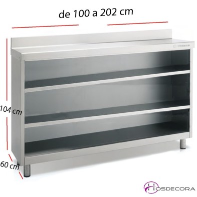 Estantería Trasbarra EFM60-100- 2 Niveles 90x60