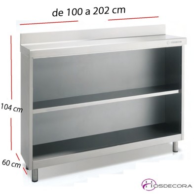 Estantería Trasbarra EFM60-100 Para Bares 90x60