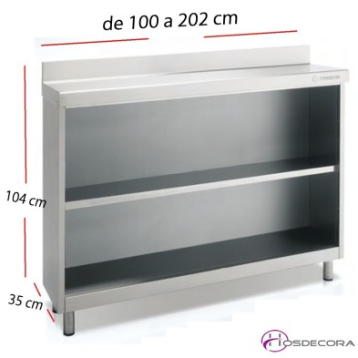 Estantería Trasbarra EFM60-100 Para Bares 90x60