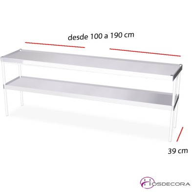 Estate de Sobremesa 276060 en Inox 991x391