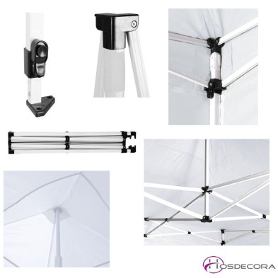 Carpas con puerta y plegables para eventos 2 x 2 metros.