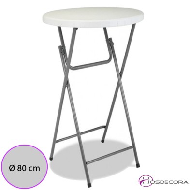 Mesa de Eventos Alta para Hoteles Ø 80 cm - ONIL