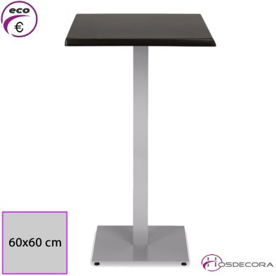 Mesa Alta Tolix metálica Tablero 60x60- Valverde