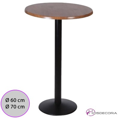 Mesa Alta Barrax Redonda en Werzalit