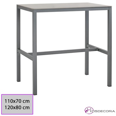 Mesa rectangular para bar ALTA Espartinas
