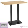 Mesa Alta de Bar Pereiro con Melamina rectangular