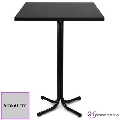 Mesa alta Pazos Tablero Melamina Cuadrado