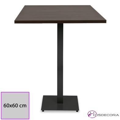 Mesa alta Xove Tablero Melamina Cuadrado 60 x 60 cm