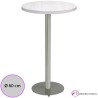 Mesa alta Lastril Tablero Redondo