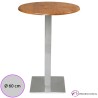 Mesa alta Corbera Tablero SM Redondo 60 cm