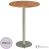 Mesa alta Lastril Tablero Redondo