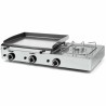 Plancha a gas con fuego GGP 6.6F