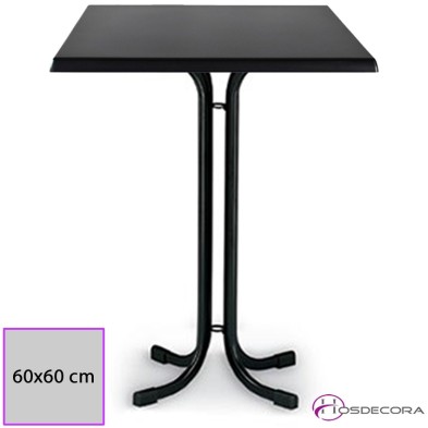 Mesa alta Salceda Tablero SM Cuadrado 60 x 60