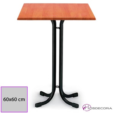 Mesa alta Salceda Tablero SM Cuadrado 60 x 60