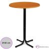 Mesa alta Pazos Tablero SM Redondo 60 cm