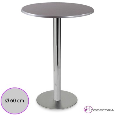 Mesa alta Canena Tablero SM Redondo 60 cm
