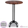 Mesa Alta Castelo Tablero SM Redondo 60 cm