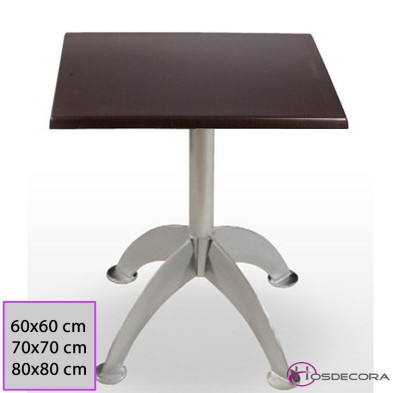 Mesa de bar Montiel Tablero Cuadrado Werzalit