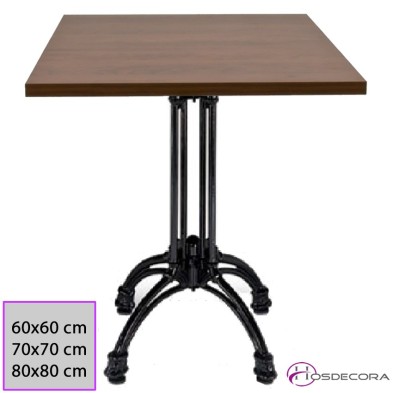 Mesa de Bar en Melamina 70 x 70 cm - Durango