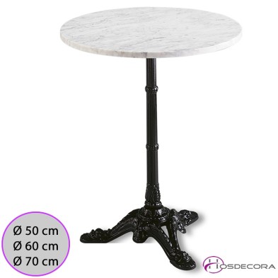 Mesa de marmol redonda M332 60 cm