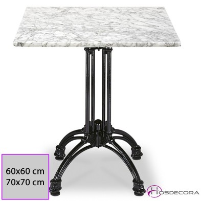 Mesa de marmol cuadrada Durango