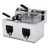 Freidora Doble mas potencia con grifo 8+8 Litros - 5.1 Kw.
