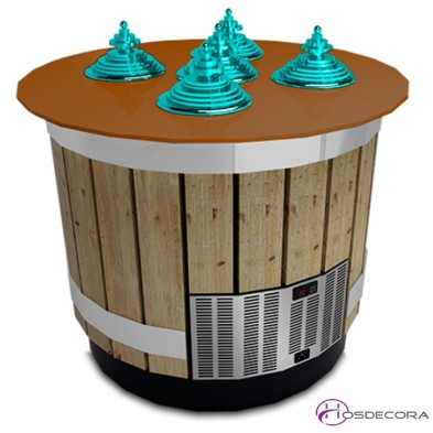 Mostrador para Helados desde 8 cubetas
