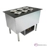 Mostrador encastrable para Helados desde 6 cubetas
