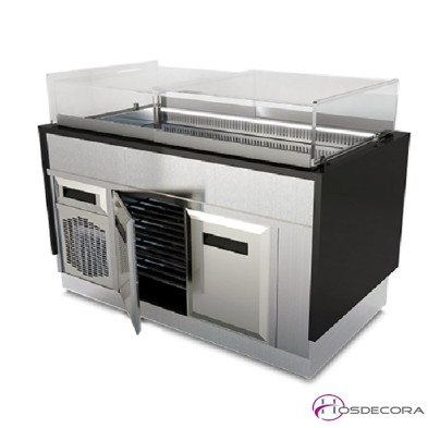 Vitrina mostrador pastelería Reserva- Fondo 75 cm.