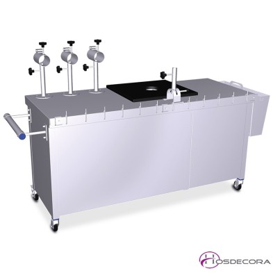 Punta de venta portátil de jamones 075230