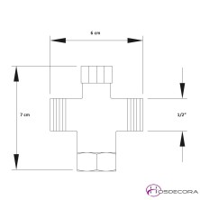 Válvula mezcladora antiretorno
