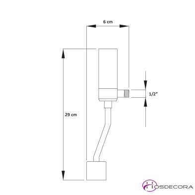 Grifo electrónico temporizado para urinario 06-464610