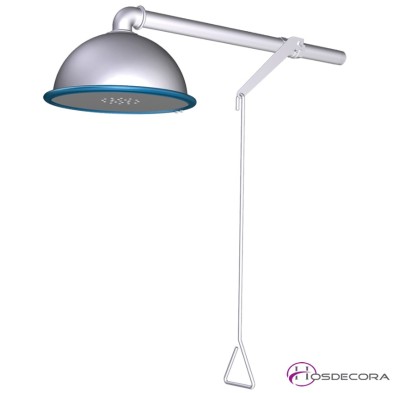 Ducha mural de emergencia