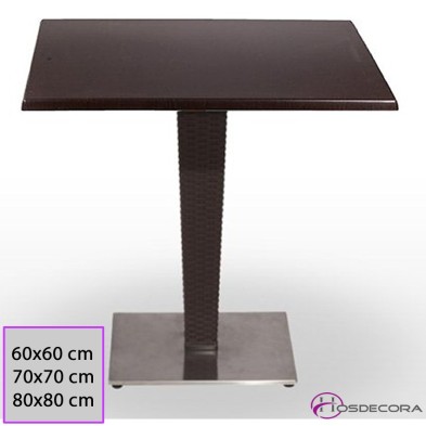 Mesa de bar Arteixo Tablero Cuadrado SM