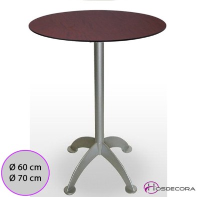 Mesa alta Nijar Tablero Redondo Compacto