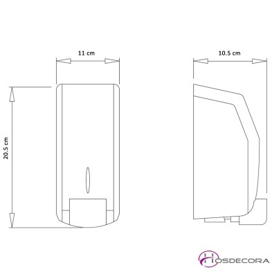 Dosificador de Gel o Espuma 1L 06-460222
