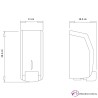 Dosificador de gel o espuma 0.7L
