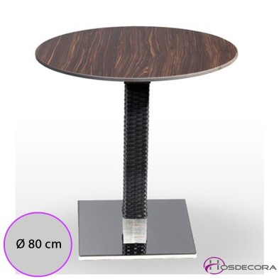 Mesa de bar Ranes Tablero redondo Compacto