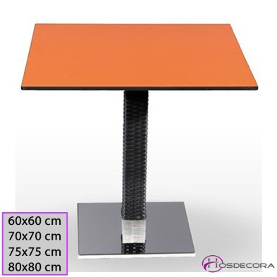 Mesa de bar Ranes Tablero cuadrada Compacto