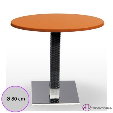 Mesa de bar LurretaTablero redondo Werzalit
